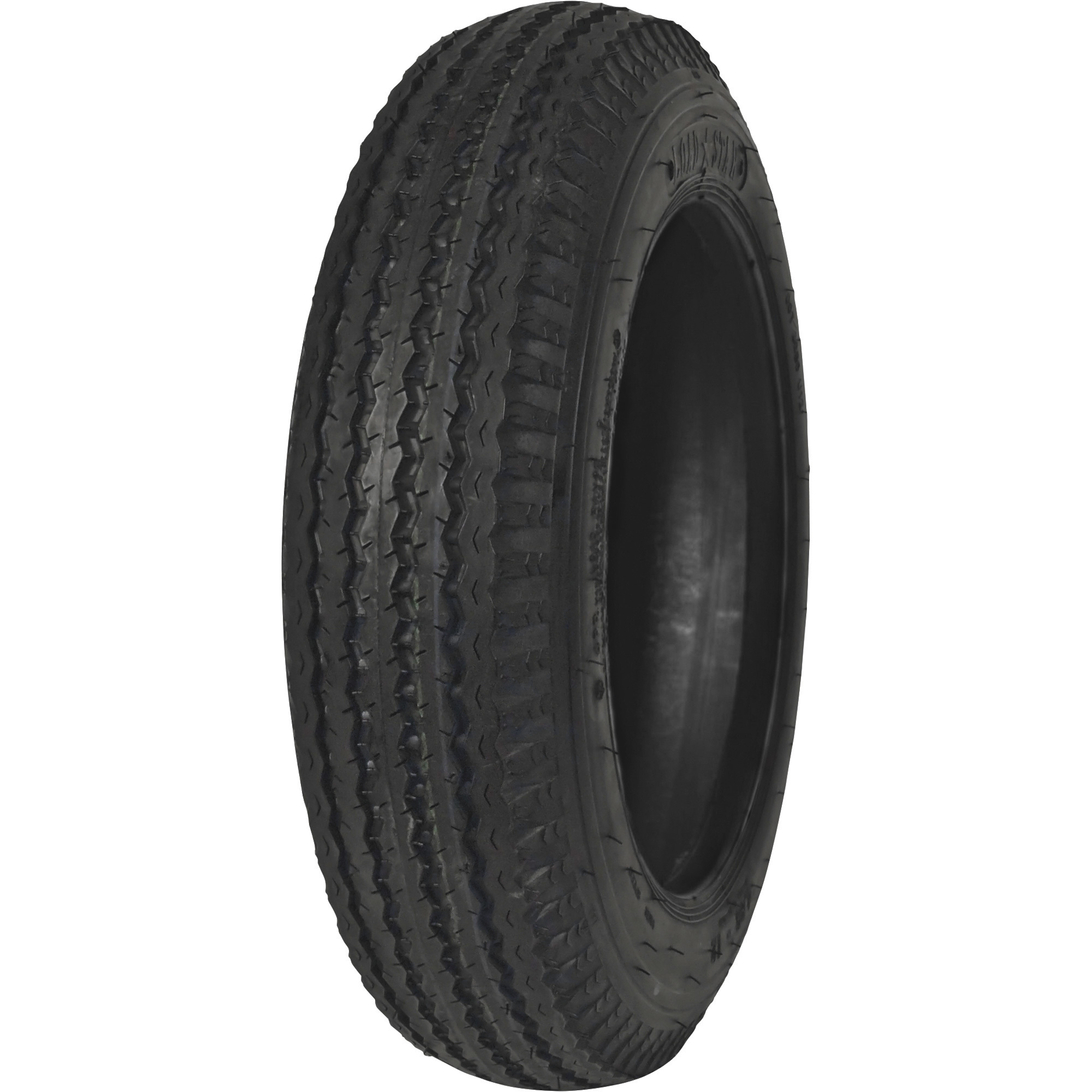 Kenda Loadstar 12in. BiasPly Trailer Tire and Wheel Assembly, 21.5 x 5